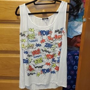 Comic Tank Top